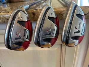 Nike VR II Victory Red Pro Hybrid Set, 2h 3h 4h Project X 5.5 R flex, Very Good - Picture 1 of 7