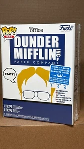 Funko Pop! - The Office Dunder Mifflin - Blonde Dwight & Large T-Shirt - Target - Picture 1 of 3