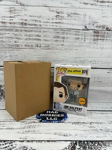Funko Pop The Office #870 Jim Halpert Limited Chase Book Face With Box Neu - Bild 1 von 6