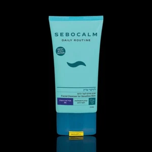 SeboCalm Jabón facial de rutina diaria para pieles sensibles mejora la elasticidad de la piel - Imagen 1 de 2