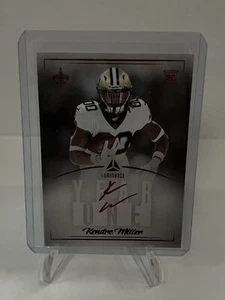 Kendre Miller 2023 Luminance Year One Red Ink Rookie Auto RC SP NO Saints - Picture 1 of 2