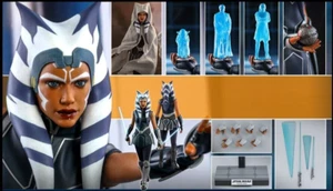 Hot Toys Star Wars The Clone Wars Ahsoka Tano 1/6th Scale Figure New TMS021 - Picture 1 of 3