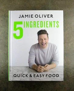 Jamie Oliver - 5 Ingredients Quick & Easy Food Used Hardcover Cooking Book - Picture 1 of 6