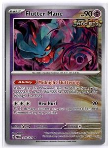 Flutter Mane (Poke Ball Pattern) 043/131 Sv: Prismatic Evolutions Holo Pokemon - Picture 1 of 2