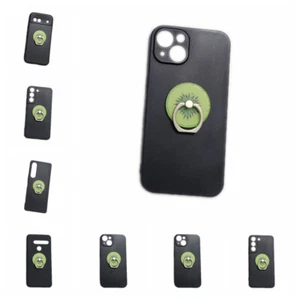 Case For Various Phones 3D Kiwi Fruit Finger Ring Stand Holder Soft TPU Cover - Picture 1 of 13