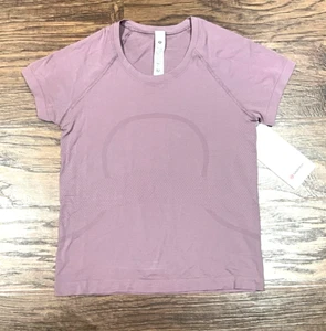 NEW Lululemon Swiftly Tech Short-Sleeve Shirt 2.0 Waist Length Lavender Lux 6 - Picture 1 of 8