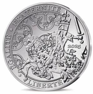 20 Euro Franc A Cheval Silber Bankfrisch Frankreich 2025 - Bild 1 von 2