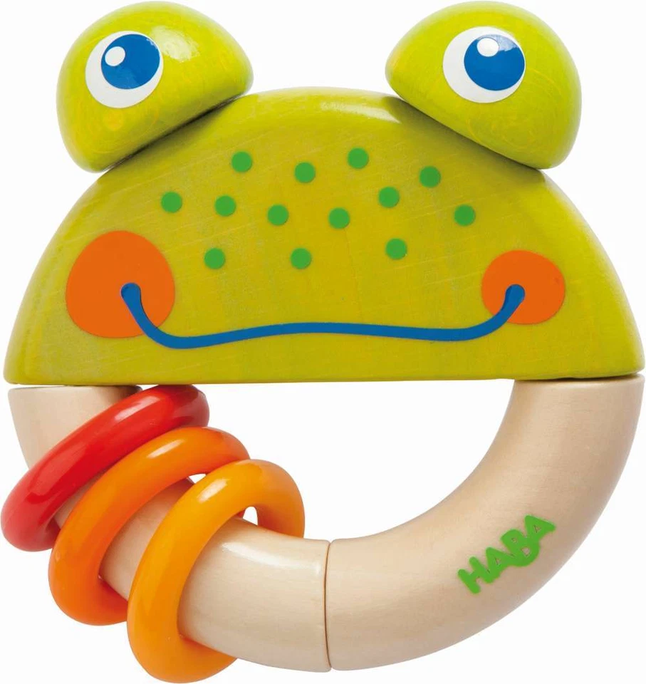 HABA Greifling 300550 Frosch Frido Spielzeug BABY NEU