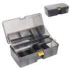 Double Layer Bait Tackle Box, Fishing Accessories, Adjustable Fish Bait Hook Box