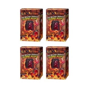 916100 4 x 3g BOX LIL NITRO THE WORLDS HOTTEST GUMMY BEAR 18+ RECOMMENDED - Picture 1 of 2