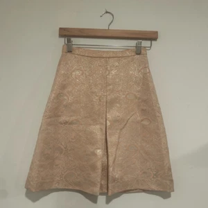 Vintage Tocca Bergdorf Goodman Pink Gold Mini Skirt Size 2 - Picture 1 of 4