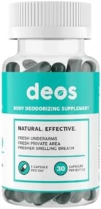 AUTHENTIC! DEOS Internal Deodorant Supplement – Full Body Deodorizer - (30 Cap) - Picture 1 of 7