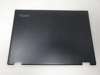 Lenovo Yoga 520-14IKB Top Lid AP1YM000700 LCD Screen Rear Back Cover Black - Image 1 of 4
