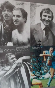 DENNIS TUEART DUELL SIGNIERT A4 MAGAZIN MONTAGE MAN CITY 100 % AUTHENTISCH & COA - Bild 1 von 2