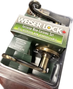 WEISER LOCK LEVER SET NON LOCKING LEFT HAND - Picture 1 of 3