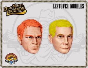 "Fideos sobrantes"" cabeza Dime Novel Legends escala 1:18 (4") - Imagen 1 de 1