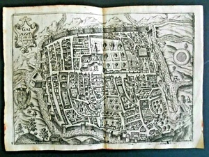 Antiche Stampe - Gaiazzo (Caiazzo) Citta di Campagna - Vicenza F. Bolzetta 1638 - Foto 1 di 1
