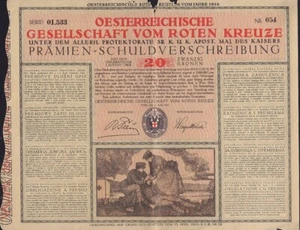 RED CROSS AUSTRIA dd 1916 - Picture 1 of 1