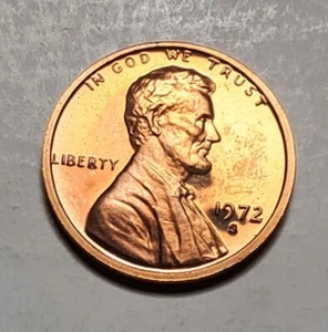 1972 S LINCOLN MEMORIAL PENNY PROOF #C7853 - Picture 1 of 2