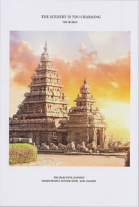 SCENERY IS CHARMANT neue Bildkarte 4"x6" UNP B2426 ~ Südindien Tempel - Bild 1 von 4