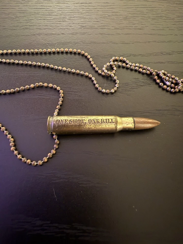 Collar Bala Call Of Duty Exclusivo Game Stop - Francotirador - One Shot One Kill Foto 1 de 1