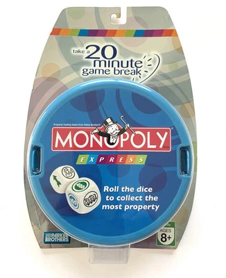 Parker Brothers 2007 Monopoly Express Game New in Package FREE Shipping - Image 1 of 3