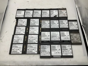 Lot of 25 SanDisk SATA SSDs 512GB 500GB 256GB 240GB 128GB Tested Data Wiped - Afbeelding 1 van 9