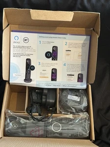 BT Advanced Digital Home Phone With Alexa Built-in - Black Handset Wireless - Zdjęcie 1 z 3