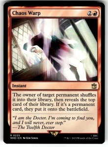 Chaos Warp Universes Beyond: Doctor Who Regular MTG - Picture 1 of 2