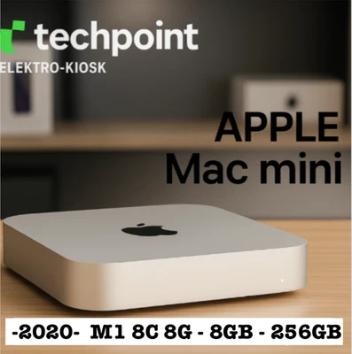  Apple Mac Mini Desktop - A2348 - 2020 - M1 8C 8G - 8GB - 256GB Pc Computer ✅ - Bild 1 von 4