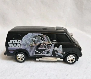 Vintage 1977 Kenner SSP Star Wars Darth Vader furgone nero senza cavo strappo - Foto 1 di 9