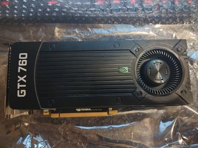 Tarjeta de gráficos Nividia GeForce GTX 760 2 GB Foto 1 de 4