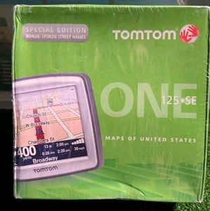 TomTom ONE 125 SE - USA Automotive Mountable GPS 3.5" Touch Screen New Sealed - Picture 1 of 2