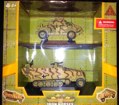 Juguetes Siglo XXI Caballos de Hierro SdFfz 251/222 Set Segunda Guerra Mundial Escala 1:32 Foto 1 de 4