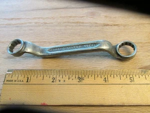 Vintage Indestro (kein Logo) 1/2" x 9/16" Ringschlüssel 12 Punkt 5,25" lang - Bild 1 von 4