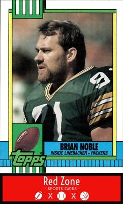 1990 Topps - #151 Brian Noble NM Set Break. - Image 1 of 2