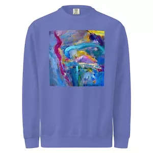 Felpa unisex Abstract 97 tinta in capo - Foto 1 di 60