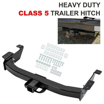 2" Receiver Class V Trailer Hitch For Ford E-150 E-250 E-350 Econoline  2000-14 - Image 1 of 4