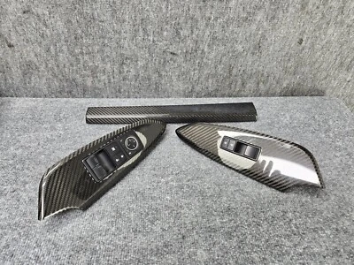 Interruptor de embellecedor de panel interior de fibra de carbono Lexus 15-22 RC-F RC350 RC200 OEM Foto 1 de 4