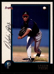 1998 BOWMAN ODALIS PEREZ . ATLANTA BRAVES #356