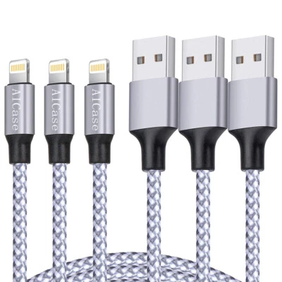 MFI Certified  Cable Data Sync Charger For Apple iPhone 14 13 12 11 X XS 8 7 - Image 1 of 4