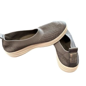 Sneakers FitFlop donna slip on in peltro metallizzato Uberknit taglia 7,5 ottime condizioni - Foto 1 di 8