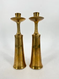 * 2 x KERZENHALTER JENS QUISTGAARD DANSK DESIGN MESSING DENMARK KERZENSTÄNDER - Bild 1 von 15