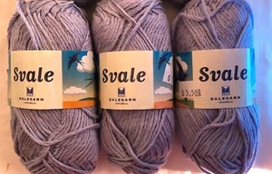 LOT of 3- 100% Cotton OR Cotton/Silk blend YARN - Picture 1 of 17