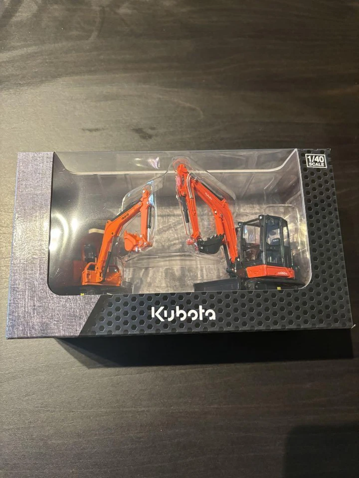 Kubota KX060-5 KH-1 Mini Excavator 1:40 Scale 50th Anniversary Edition Diecast - Image 1 of 4