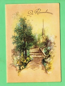 Folleto vintage 1956 en recuerdo "En memoria de..." Elkhorn Nebraska - Imagen 1 de 2