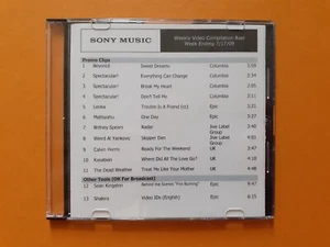 Promo only DVD test press: SHAKIRA / KELLY CLARKSON / MAXWELL - RARE! - Picture 1 of 2