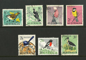 M2635 Australia 1964-65 SG363/9 - 1964 Birds