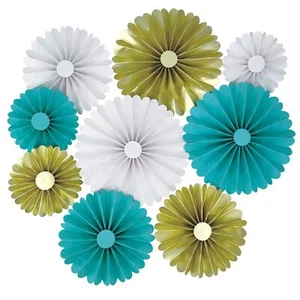 Paper Flower for Wedding Fan Photo Backdrop Bridal Shower Birthday Party Deco... - Picture 1 of 1