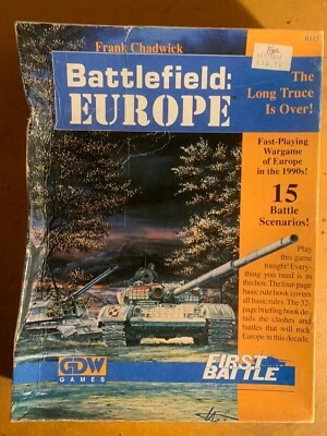 Battlefield Europe by Games Design Workshop  COMPLETE & partly UNPUNCHED - Image 1 of 4